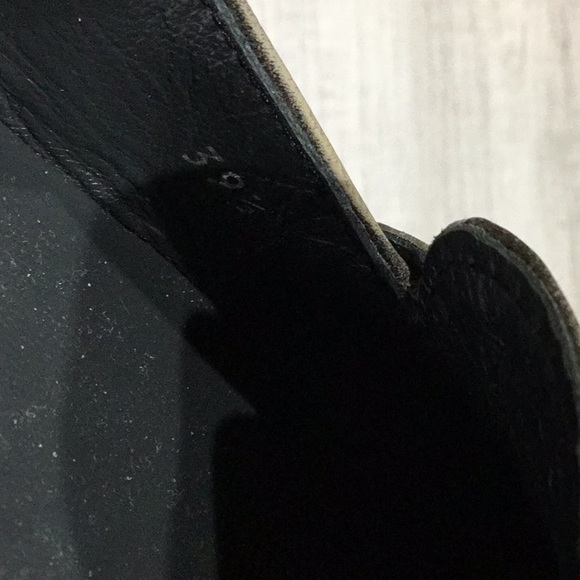 Prada distressed Grey Leather Loafers - Picture 9 of 11